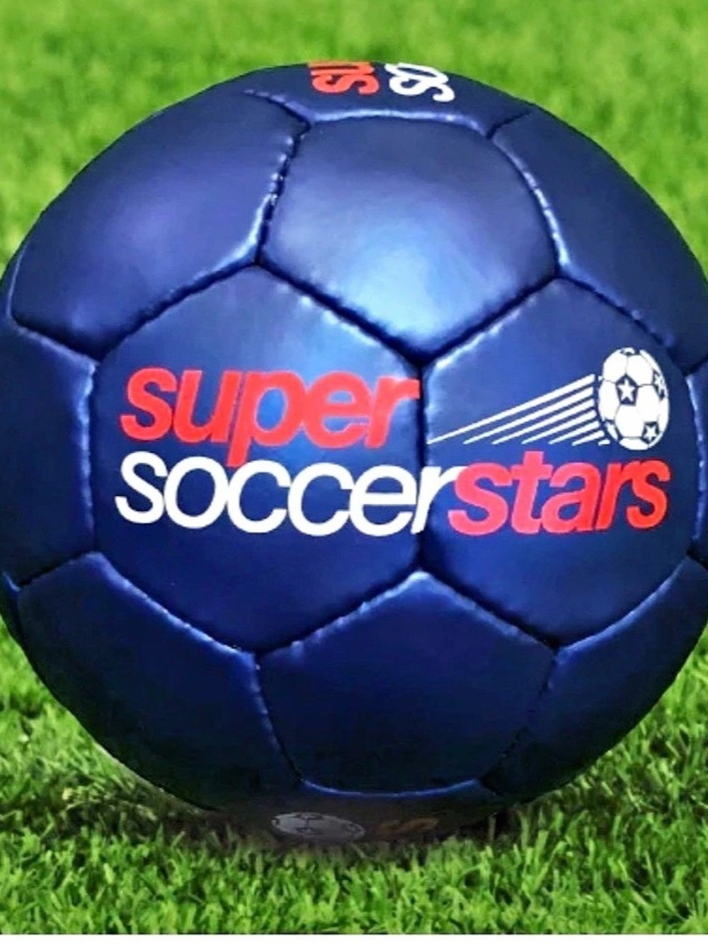 Super Soccer Stars Soccer Ball Blue